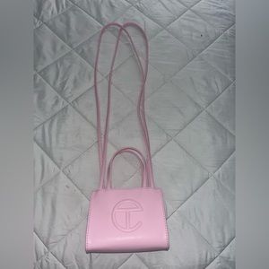 Bubblegum Pink  Small Telfar Shopping Bag